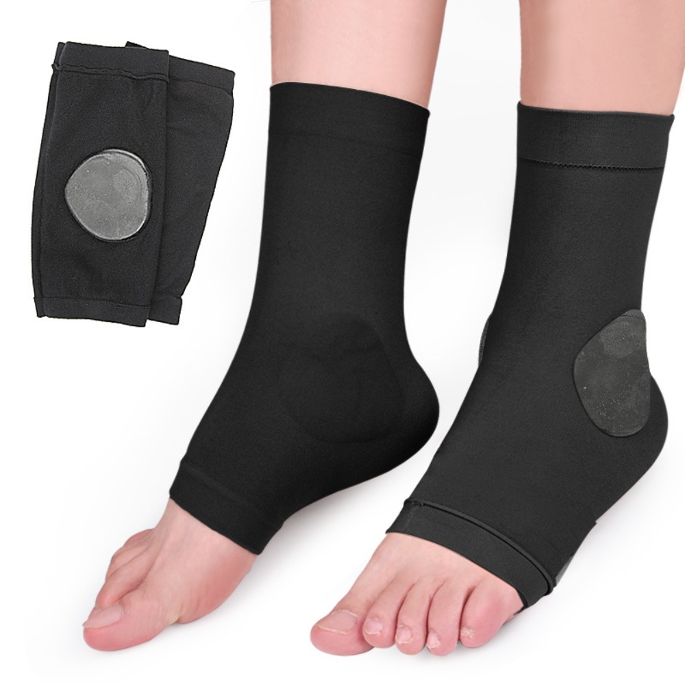 Ankle Brace Sock - 1 쌍 스포츠 보이지 않는 실리콘