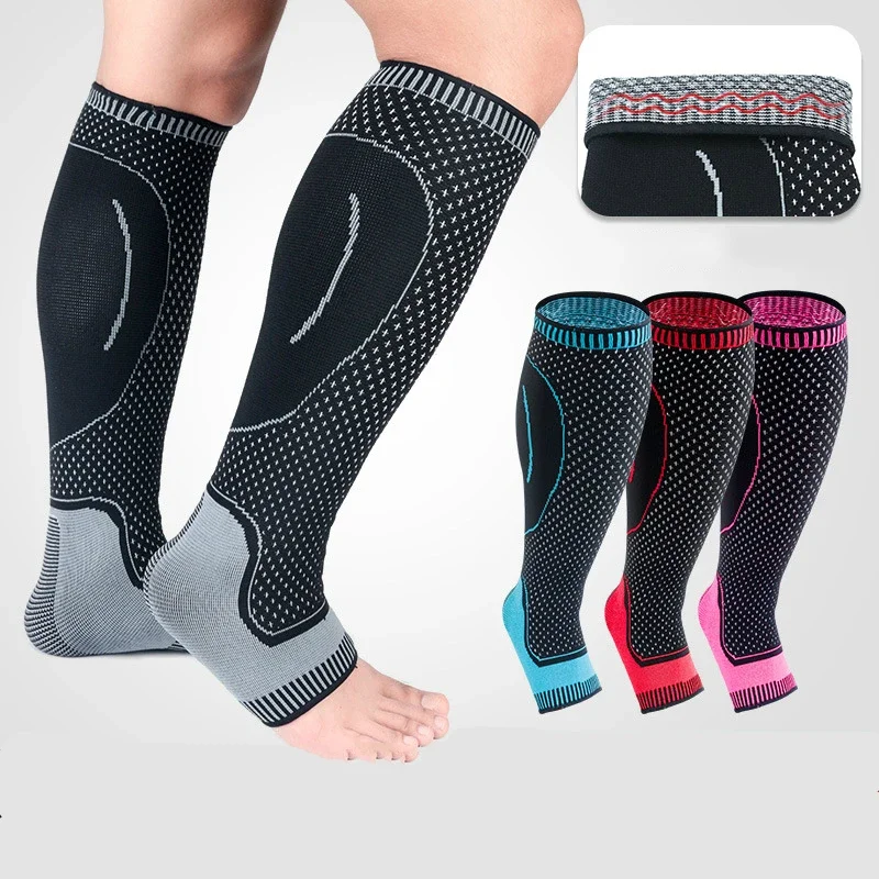 Ankle Brace Sock - 축구, 농구용 발목 종아리 압박 슬리브
