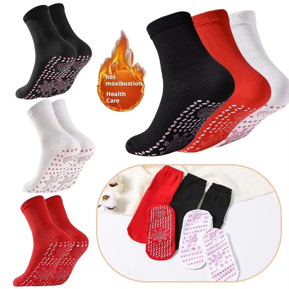 Thermal Sock Winter - 1/3/5켤레 겨울용 자체 발열 양말, 보온성이