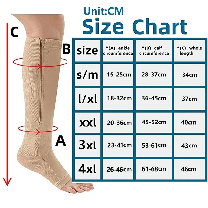 1/2/3/4쌍 의료용 압박 스타킹 스포츠 압박 롱 사 - Compression Sock Medical 리뷰 및 가격