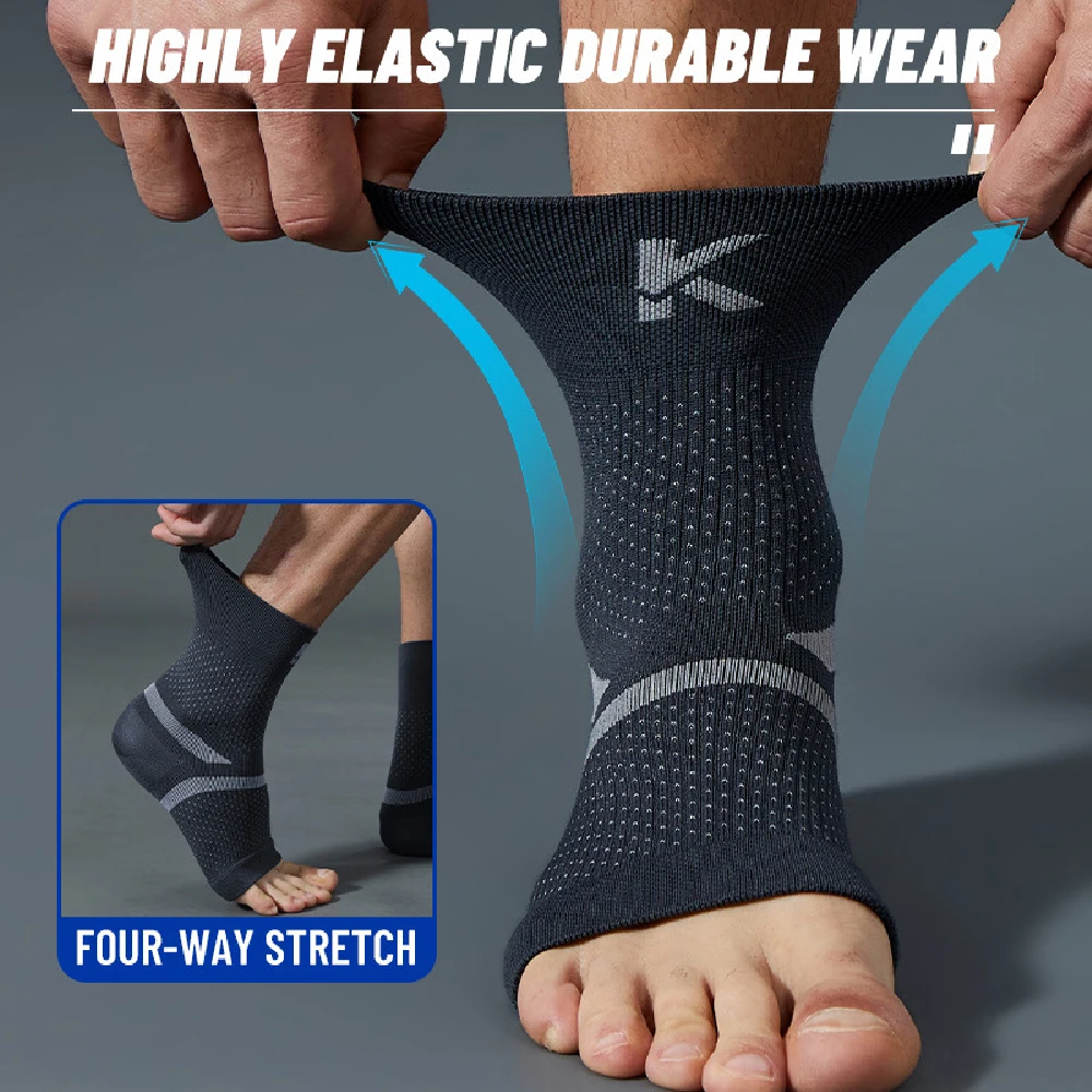 1켤레의 신축성 있는 발목 보호대, 족저근막염, 아킬레 - Ankle Brace Sock 리뷰 및 가격