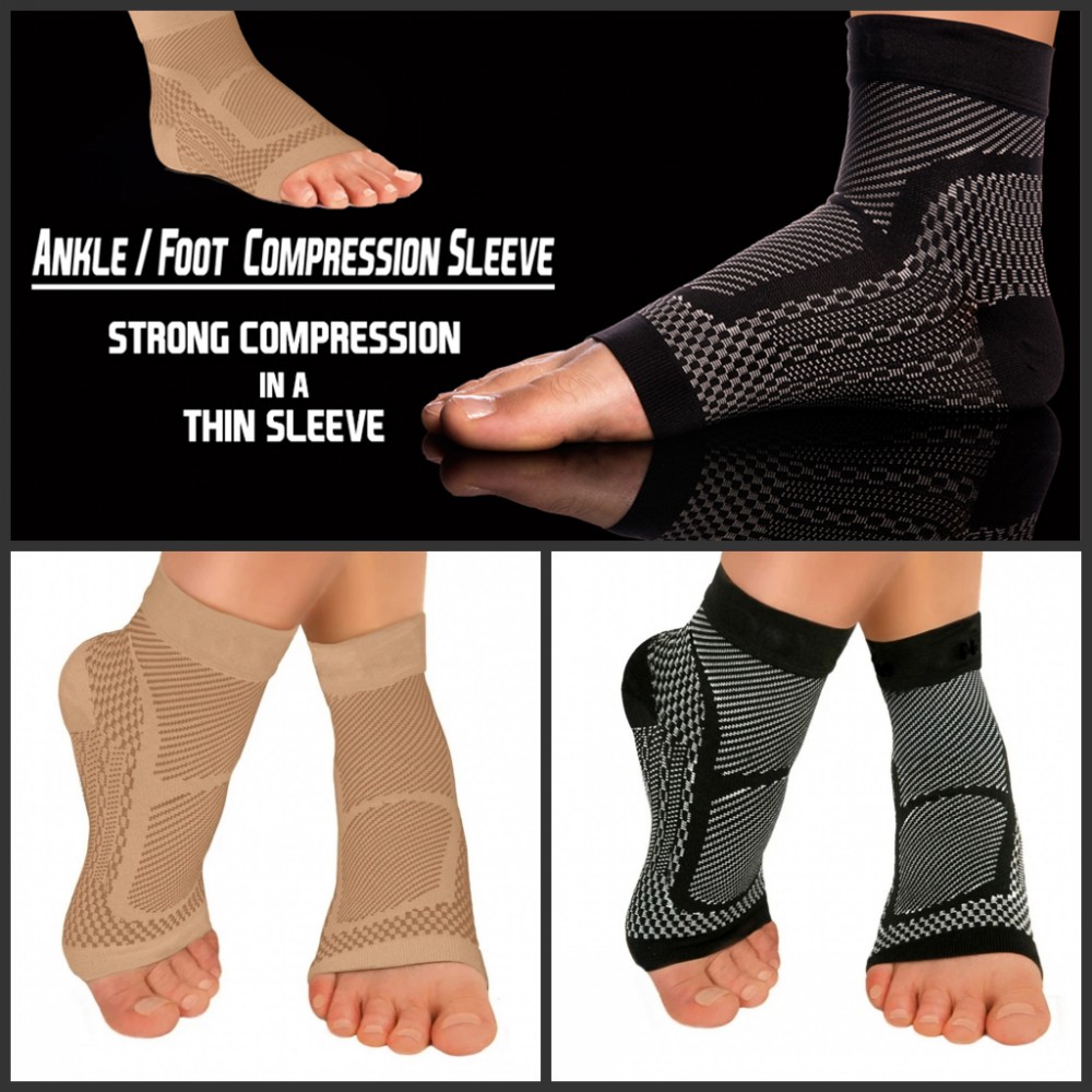 스포츠 발목 버팀대 압축 슬리브, 발바닥 근막염 양말, - Ankle Brace Sock 리뷰 및 가격