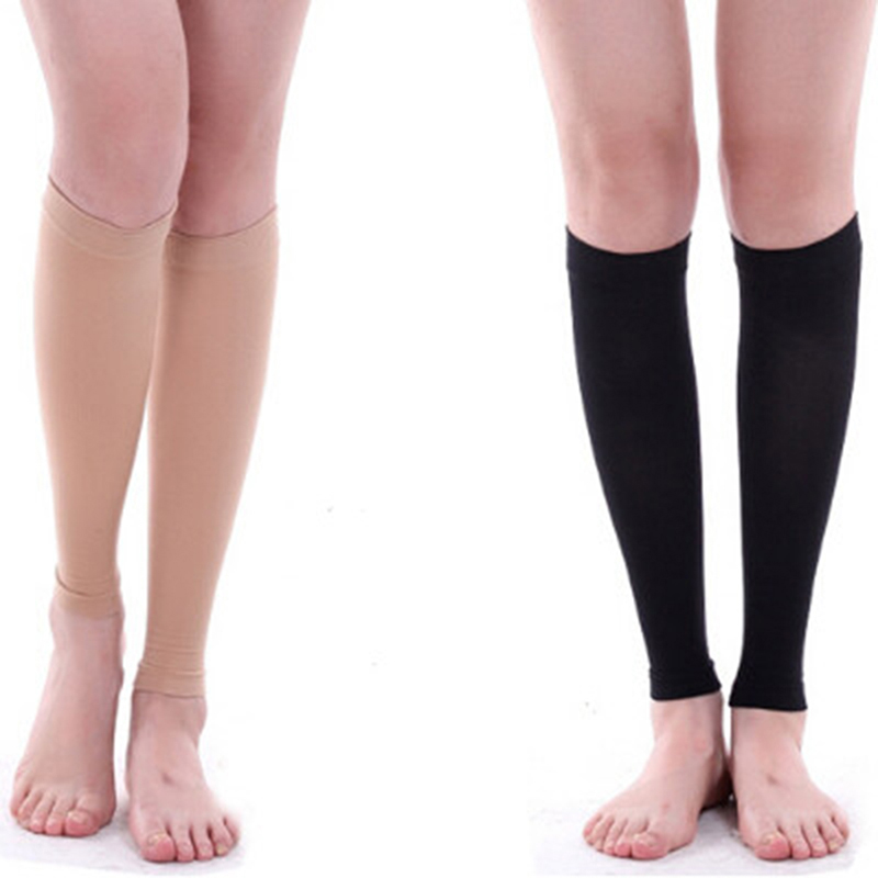 2개/세트 탄력 있는 오픈 토 니하이 스타킹 종아리 압 - Compression Sleeve Calf 리뷰 및 가격